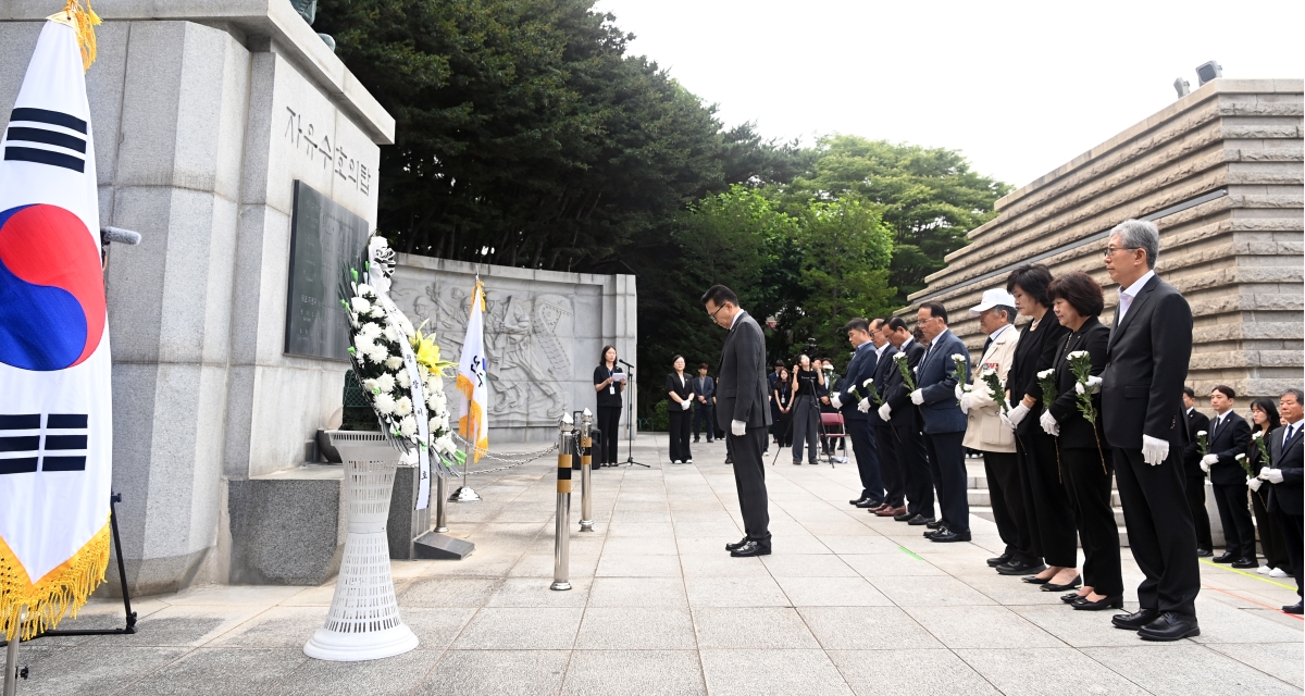 연수구가 새로운 도약과 화합을 다짐하는 민선 9기 구청장 취임식을 열고 힘찬 출발을 알렸다